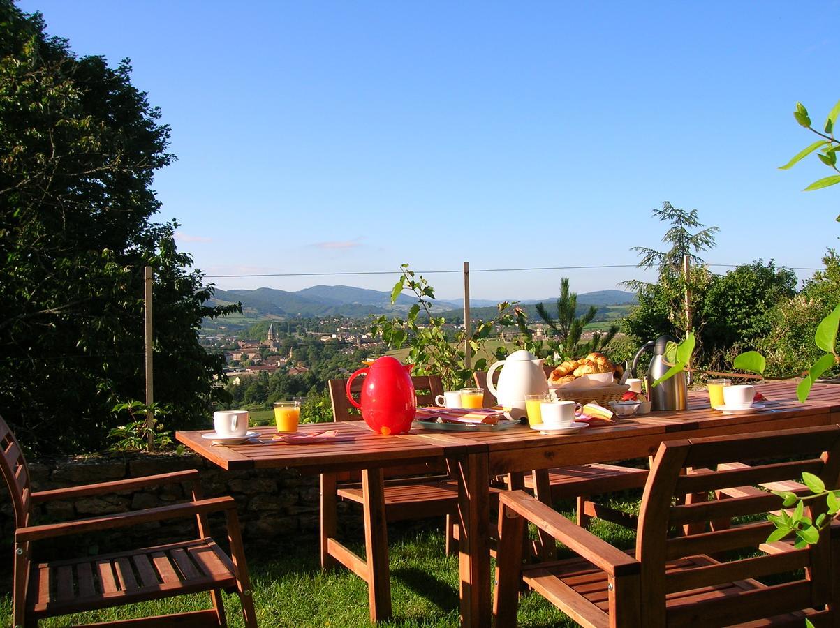 Les Terrasses De L'Abbaye Bed & Breakfast Cluny Bagian luar foto